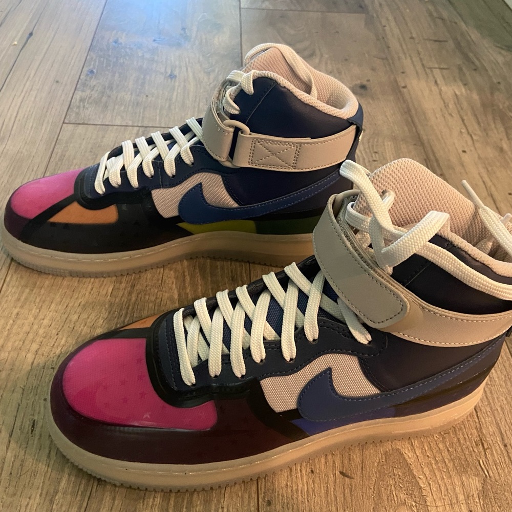 new colorful Nike Air Force 1 High ‘07 PRM never worn💙💗💚🧡